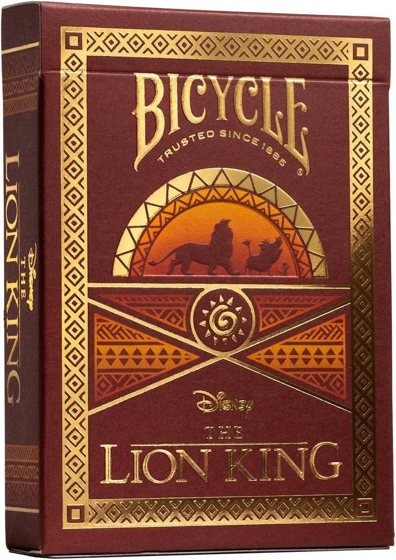 Bicycle بطاقات لعب مستوحاة من ملك الأسد، 1 مجموعة - Image 1
